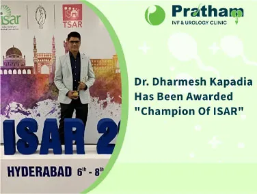 Dr. Dharmesh Kapadia Has Been Awarded Champion Of ISAR